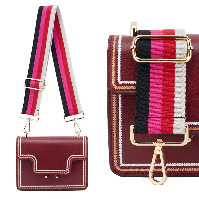 ZOOEASS Wide Shoulder Strap Adjustable Replacement Belt Crossbody Canvas Bag Handbag (wide: 1.97"(5CM) Color6) - Image 4